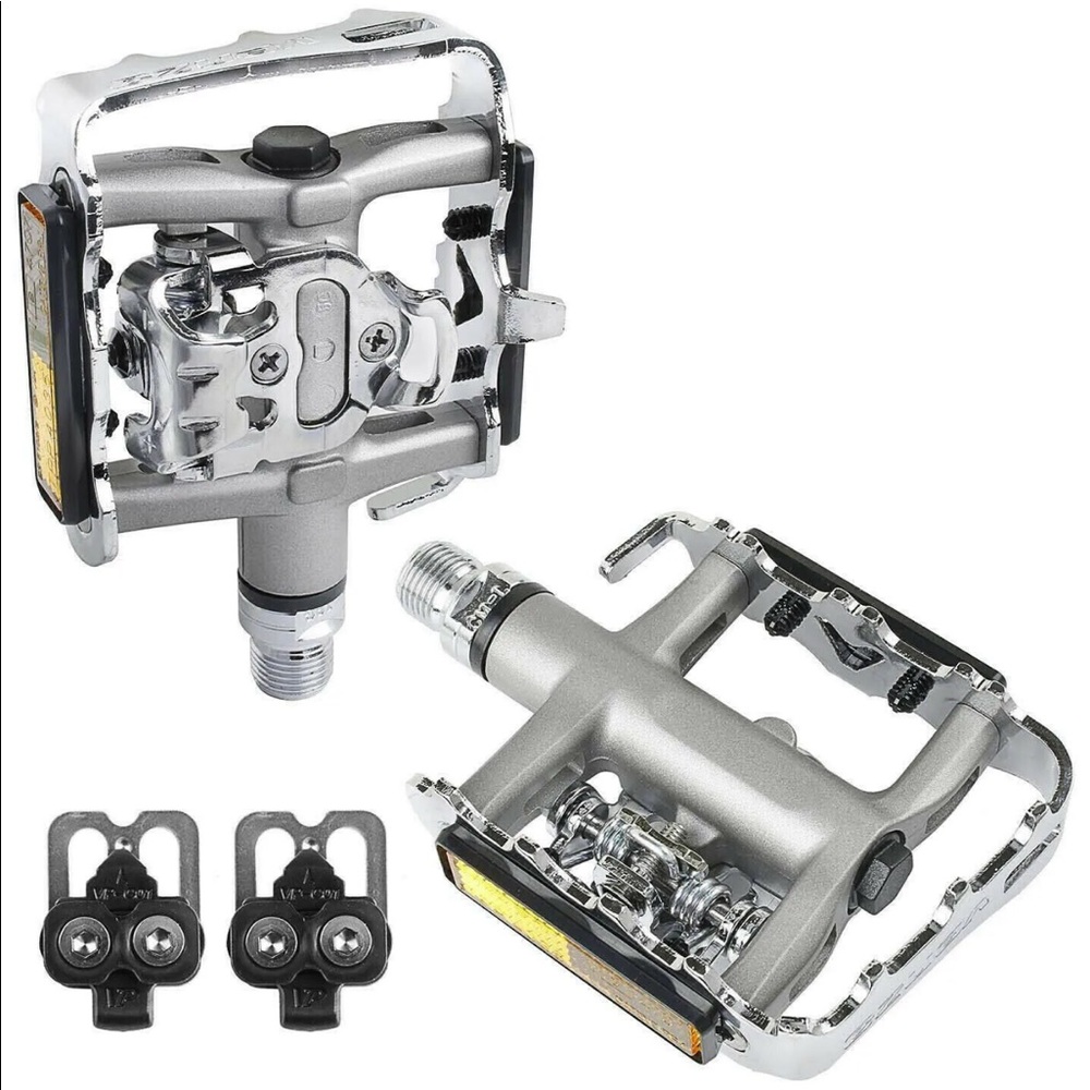 VENZO Multi-Use Shimano SPD Compatible Pedals Sealed Bearing NEW